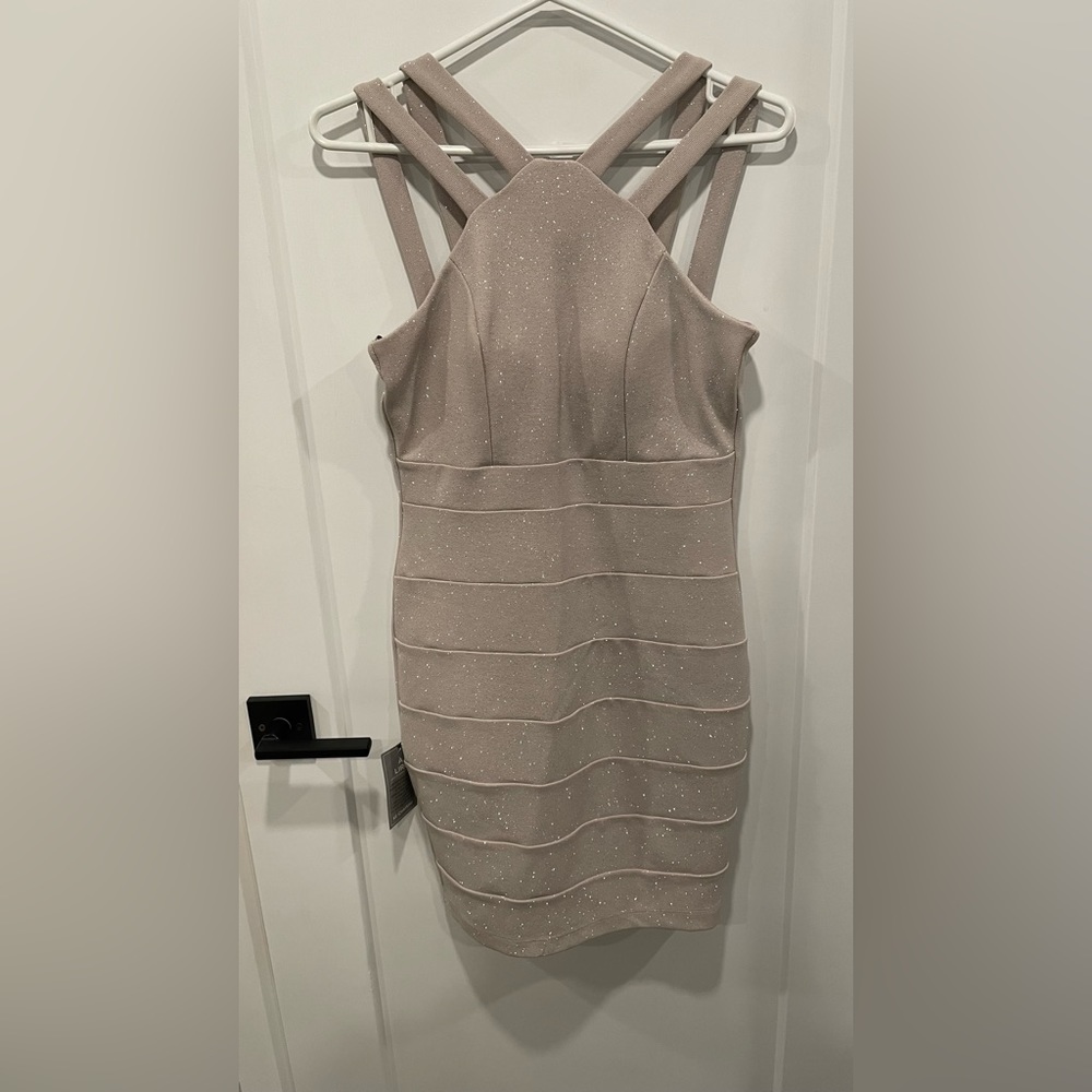 NEW- Le Chateau sparkling cocktail dress